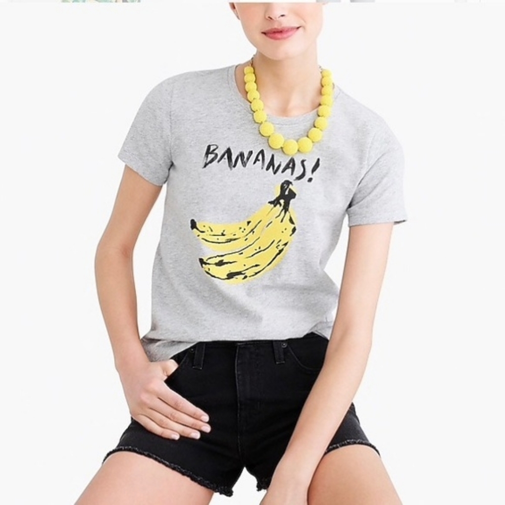 J Crew Collector's Bananas! tee